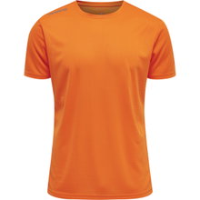 Newline Sport T-shirt Core Functional (breathable, lightweight) Short Sleeve Orange Men